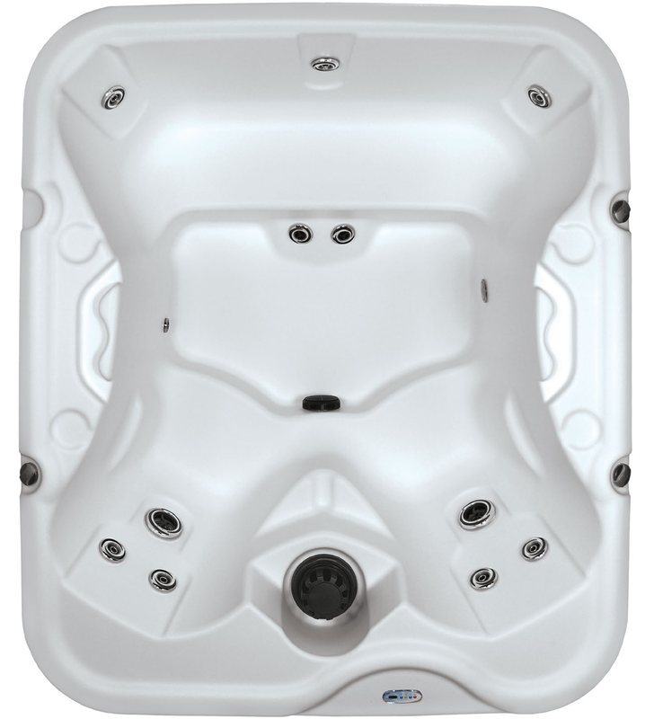 Jacuzzi Cove Spas C510 visto desde arriba