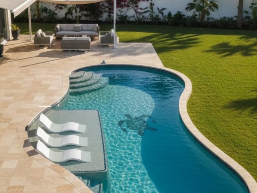 Piscina Laguna Natural de Forze Corp.